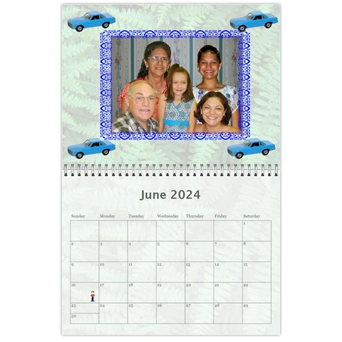 2024 Memory  Calendar By Kim Blair Jun 2024