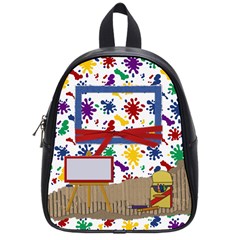 artistic - small backpack - School Bag (Small)
