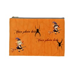 halloween cosmetic bag (L) - Cosmetic Bag (Large)