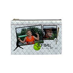 Softball Bag - Cosmetic Bag (Medium)