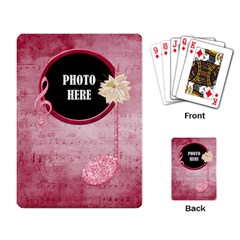 Holiday Melodies Playing Cards 2 - Playing Cards Single Design (Rectangle)