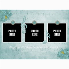 Holiday Melodies Card 1 - 5  x 7  Photo Cards
