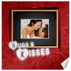 Love of kiss - Canvas 16  x 16 