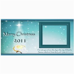 Baby Jesus Christmas Card 2011 - 4  x 8  Photo Cards