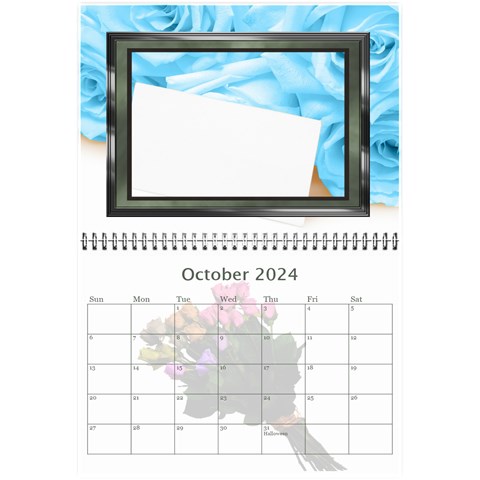Roses For You (any Year) 2024 Calendar 8 5x6 By Deborah Oct 2024