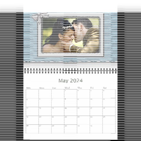 Elegant In Silver 2024 (any Year) Calendar 8 5x6 By Deborah May 2024