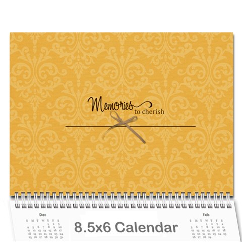 Mini Calendar 2024 And Any Year: Memories To Cherish By Jennyl Cover