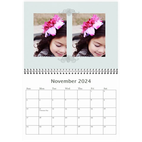 Mini Calendar 2024 And Any Year: Memories To Cherish By Jennyl Nov 2024