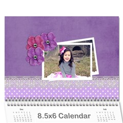 Mini Calendar: Lavander Dreams - Wall Calendar 8.5  x 6 