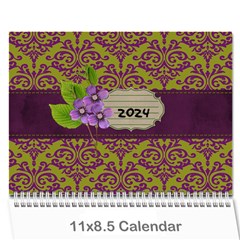 Mini Calendar: Lavander Love - Wall Calendar 11  x 8.5  (12-Months)