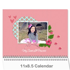 Mini Calendar: My Sweet Lil Princess - Wall Calendar 11  x 8.5  (12-Months)