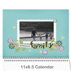 Mini Wall Calendar: Precious Family - Wall Calendar 11  x 8.5  (12-Months)