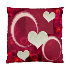 I Heart You Pink Double Sided Cushion Case - Standard Cushion Case (Two Sides)
