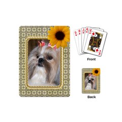 Framed Mini Playing Cards - Playing Cards Single Design (Mini)