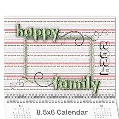 2024 family - calendar 8.5x6 - Wall Calendar 8.5  x 6 