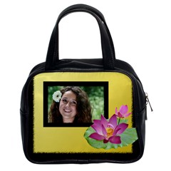 Lily Pond Handbag (2 sided) - Classic Handbag (Two Sides)