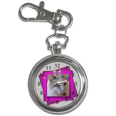 Silver Key Chain Watch