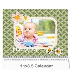 every year 2024 - Wall Calendar 11  x 8.5  (12-Months)
