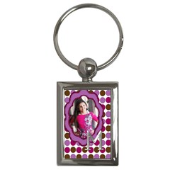 keychain-Girl - Key Chain (Rectangle)