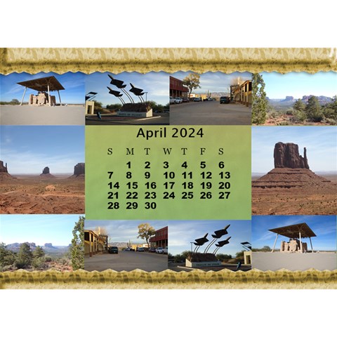 My 120 Photo Desk Calendar By Deborah Apr 2024
