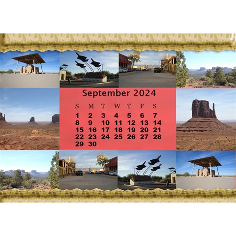My 120 Photo Desk Calendar By Deborah Sep 2024