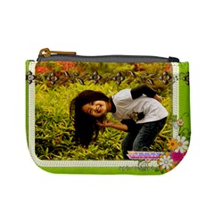 flower faith - mini coin purse