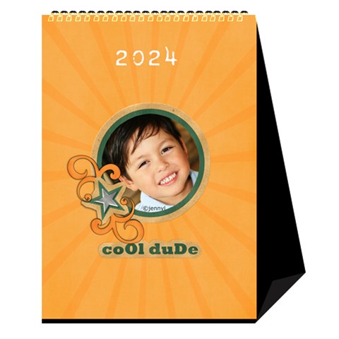 Desktop Calendar 6  X 8 5 : Cool Dude By Jennyl Cover