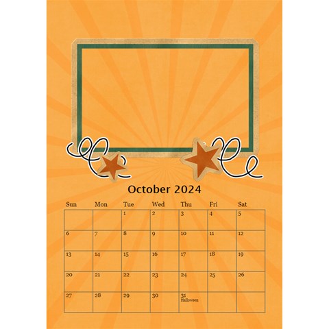 Desktop Calendar 6  X 8 5 : Cool Dude By Jennyl Oct 2024