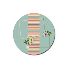 Coaster: Stripes - Rubber Coaster (Round)