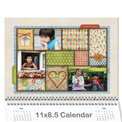 calendar_2012_1 - Wall Calendar 11  x 8.5  (12-Months)
