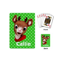 mini playing cards stocking stuffer gift glow nose - Playing Cards Single Design (Mini)