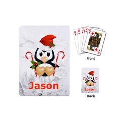 mini playing cards stocking stuffer gift penguin - Playing Cards Single Design (Mini)