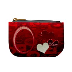 I Heart You red coin purse - Mini Coin Purse