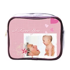 i love you - Mini Toiletries Bag (One Side)