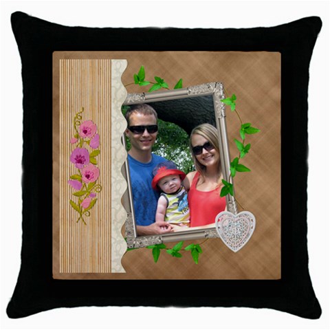 Lovely Design Throw Pillow Case By Lil Front