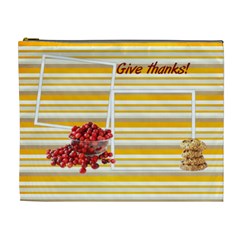 give thanks cosmetic bag (XL)