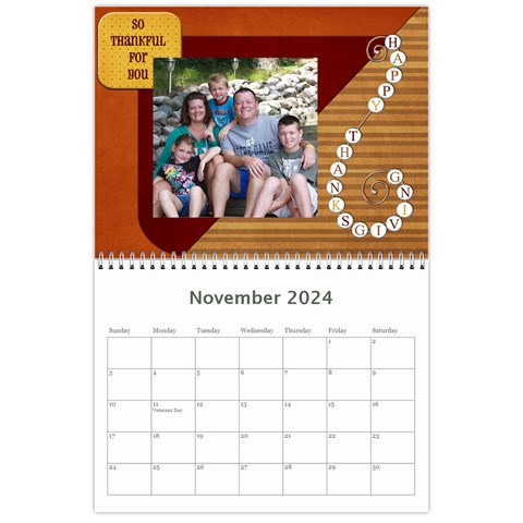 Everyday Calendar By Lana Laflen Nov 2024