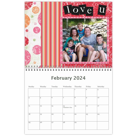 Everyday Calendar By Lana Laflen Feb 2024