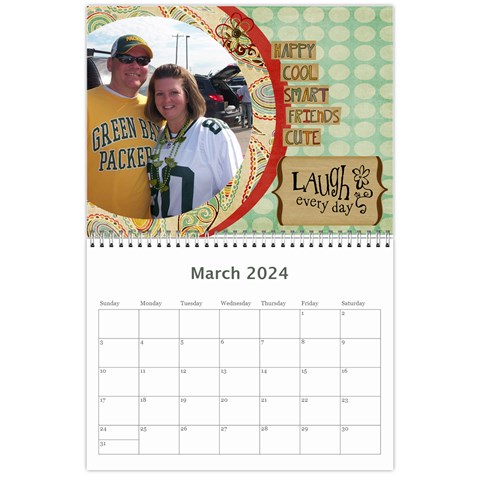 Everyday Calendar By Lana Laflen Mar 2024