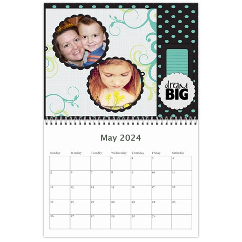 Everyday Calendar By Lana Laflen May 2024