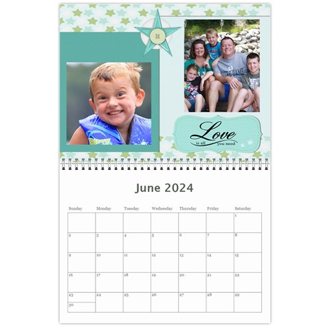 Everyday Calendar By Lana Laflen Jun 2024