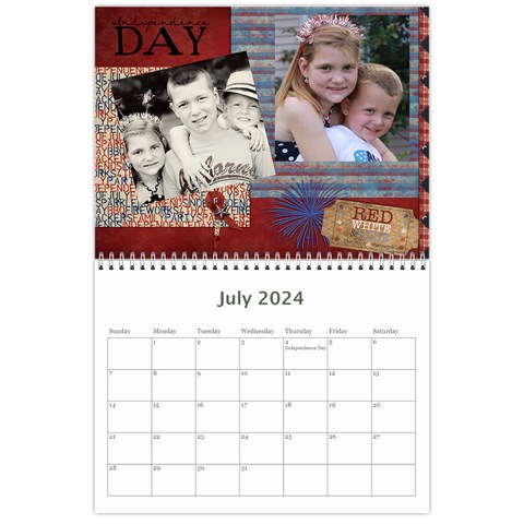 Everyday Calendar By Lana Laflen Jul 2024
