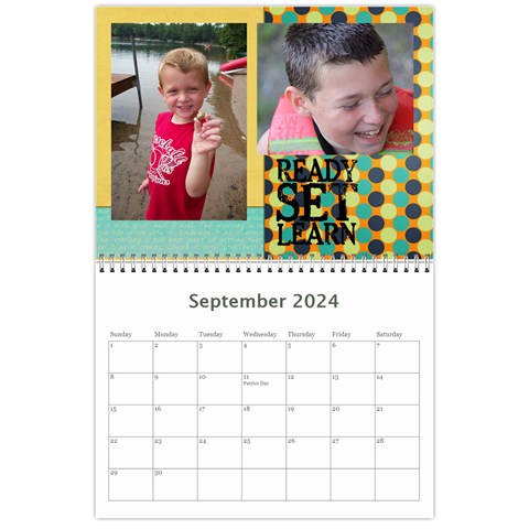 Everyday Calendar By Lana Laflen Sep 2024