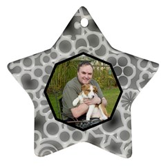 You re a Star Monochrome Double Sided Star Ornament - Star Ornament (Two Sides)