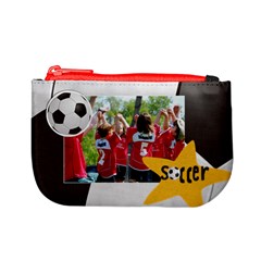 Soccer mini coin purse