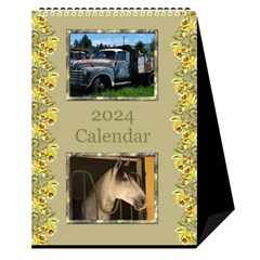 A Little Country Desktop Calendar - Desktop Calendar 6  x 8.5 