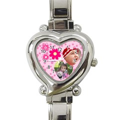 Little Princess - Heart Italian Charm Watch
