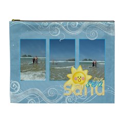 Sun Sea Sand Extra large Cosmetic Bag - Cosmetic Bag (XL)