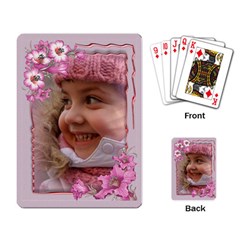 Pretty in Pink Playing Cards - Playing Cards Single Design (Rectangle)
