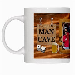 Man Cave Mug - White Mug
